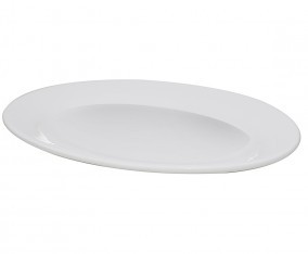 Piring Oval Porselen 10 inch A0013 (24 cm)