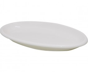 Piring Oval Porselen 12 inch LQ1035-12 (30.4 cm)