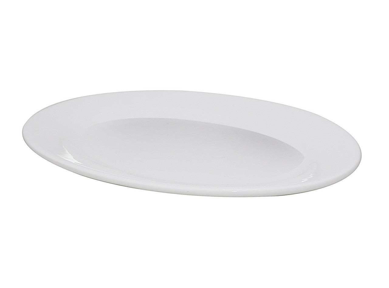 Piring Oval Porselen 10 inch A0013 (24 cm)