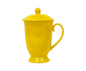 MUG COLOR /W COVER M30E YELLOW